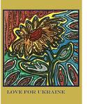Ukraine care sunflower yellow